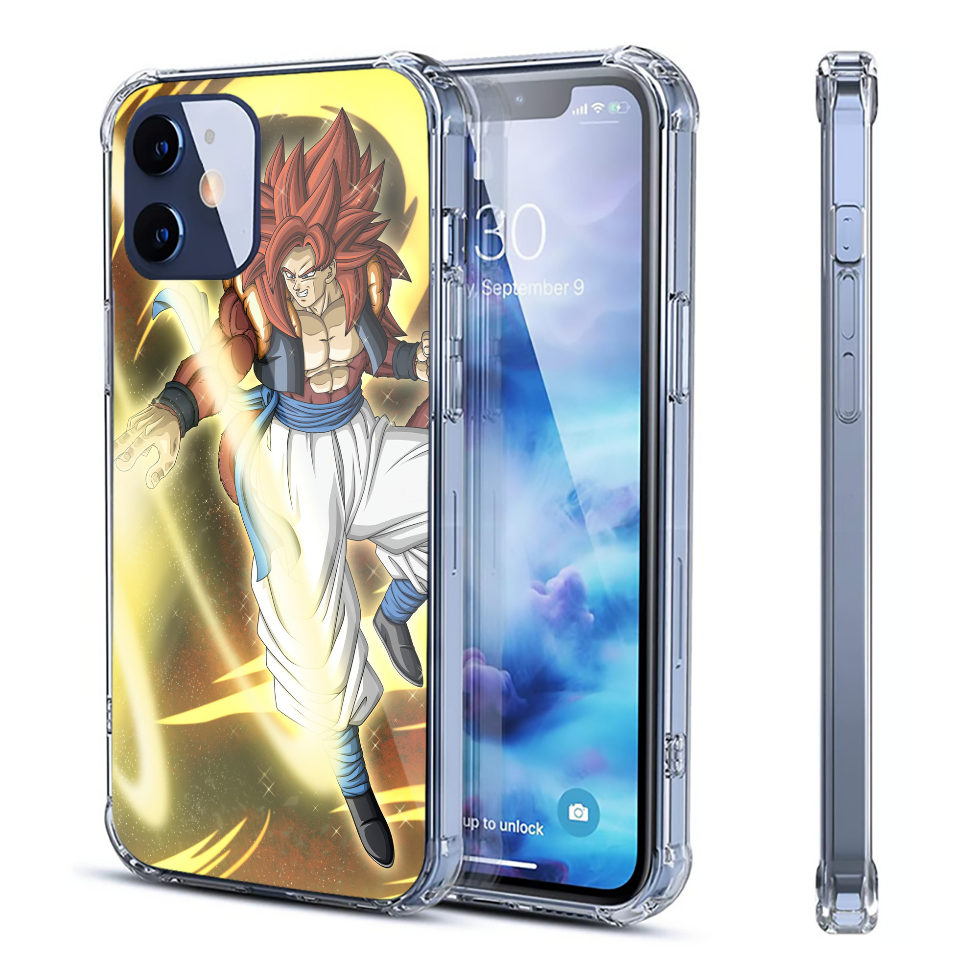 （画像用） ドラゴンボール DRAGON BALL 【iPhone 12シリーズ対応】透明スマホケース（クリアソフトケース）
